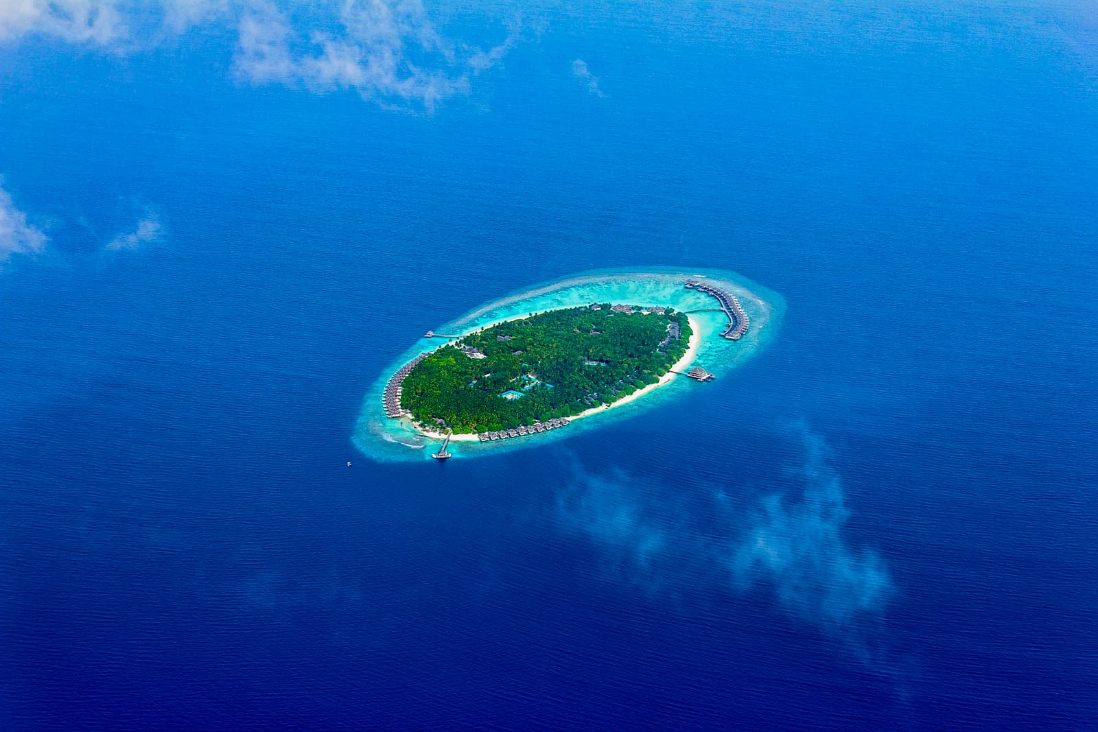 Mudhdhoo Island Aerial